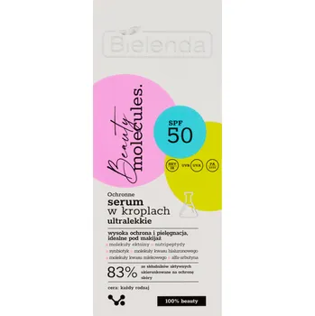 Pleťové sérum Bielenda B5 ochranné ultralehké sérum v kapkách SPF50, 30 ml
