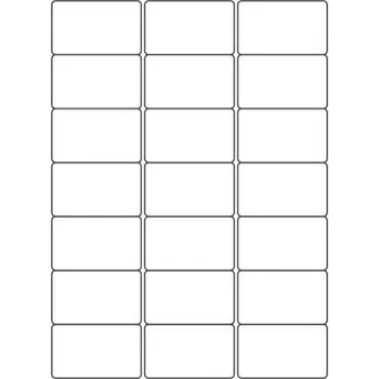 Speciální papír Etikety PRINT 63,5x38,1 mm bílé lesklé pro inkoustový tisk (50xA4)