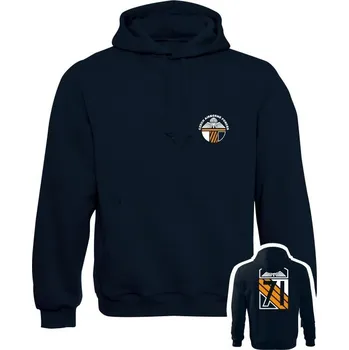 Pánská mikina Mikina s kapucí CAF Legacy of 71st Airborne Battalion - námořní modrá