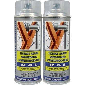 Barva ve spreji Motip RAL Industry sprej 400ml RAL1032