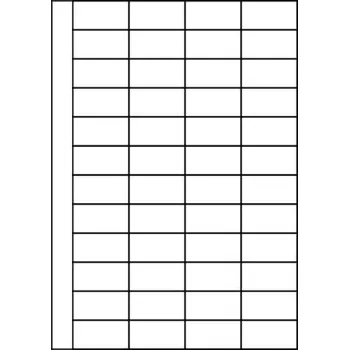 Speciální papír Etikety PRINT 48x24,75 mm bílé (balení 100xA4)