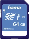 Hama SDXC 64 GB Class 10, UHS-I 80 MB/s