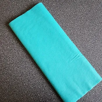 Dekorační plsť,filc tyrkysová 1mm síla Český výrobce