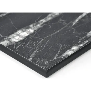 Kuchyňská pracovní deska Pfleiderer Kompaktní pracovní deska Nero Portoro (černé jádro) / S63028 CM 2050 mm 950 mm