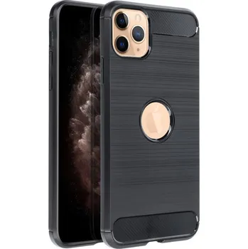 Pouzdro na mobilní telefon OEM Pouzdro Forcell CARBON Apple Iphone 11 2019 Max ( 6,5" ) černé
