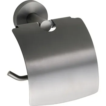Hopa Držák toaletního papíru s krytem, grafit, KDBE156112012