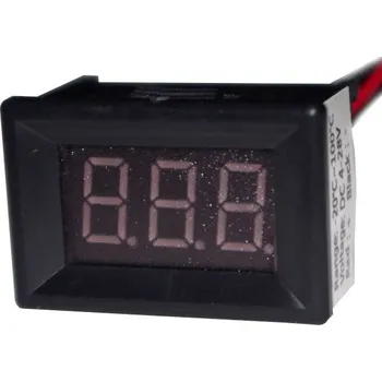 Vývojová deska C18B20 0.36" Digitální Termometr Modulo pro DS18B20 Senzor Červená