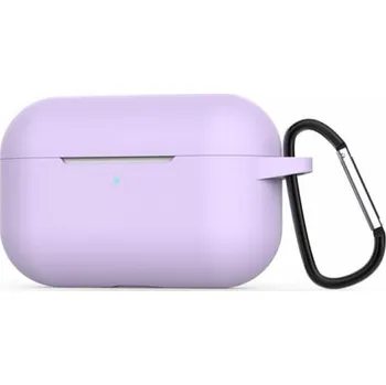 Příslušenství pro sluchátka Silikonové ochranné pouzdro pro Apple AirPods Pro (1.generace) - fialové
