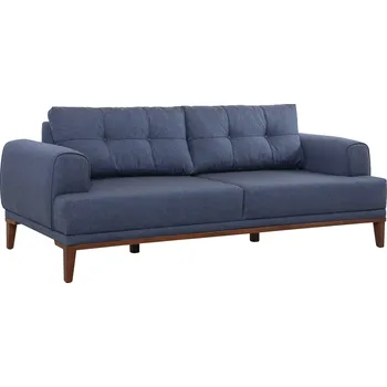 Pohovka Hanah Home Třímístná pohovka BALERA s křeslem tmavě modrá 223 cm