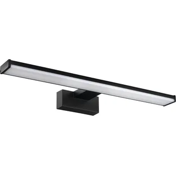 Nástěnné svítidlo Sapho CHICAGO LED svítidlo, 400x120mm, 8W, 230V, IP44, plast, černá mat