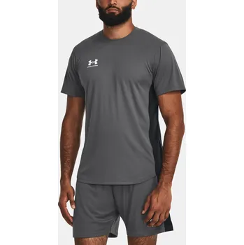 Pánské funkční tričko Under Armour UA M's Ch. Train SS-GRY - šedé Velikost: M