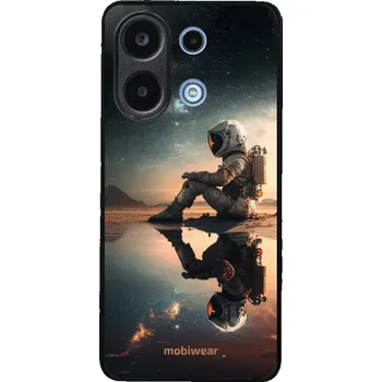 Lesklý kryt Mobiwear Glossy - Xiaomi Redmi Note 13 4G - G003G Astronaut na samotce (Prémiové lesklé pouzdro, obal, kryt Mobiwear Glossy na mobil Xiaomi Redmi Note 13 4G - G003G Astronaut na samotce, materiál Plast + TPU silikon - krytí po všech stranách,)