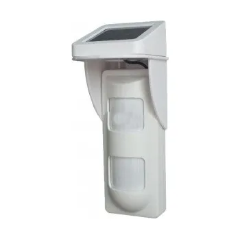 Pohybové čidlo Venkovní dual PIR čidlo DELTA, Solární napájení, IP65, 433MHz, 12m (SPR01)