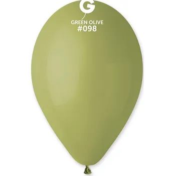 Balónek Balonek pastelový GREEN OLIVE 28cm