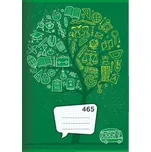 Sešit A4, 60 listový - čtverečkovaný 465