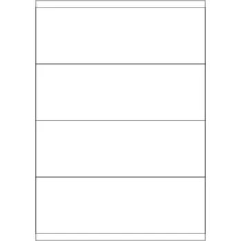 Speciální papír Etikety PRINT 210x70 mm bílé (balení 100xA4)