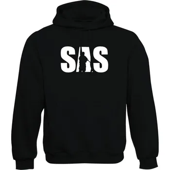 Pánská mikina Mikina s kapucí SAS Rifleman - černá