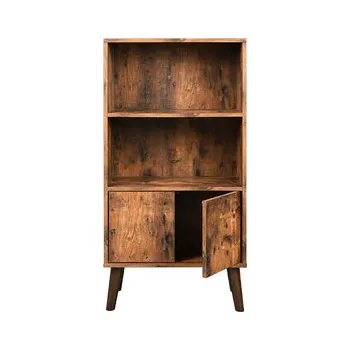 Knihovna Industriální knihovna s dvířky