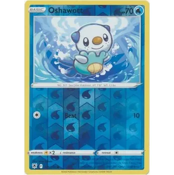 Společenská hra Pokémon karta Oshawott 041/189 Reverse Holo