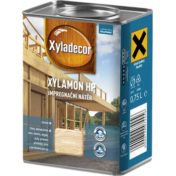 Lak na dřevo Xyladecor Xylamon HP impregnační nátěr 0,75L