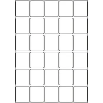 Speciální papír Etikety PRINT 40x46 mm barevné pastelové (100xA4)