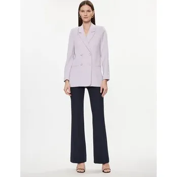 Pánské kalhoty Maryley Kalhoty z materiálu 24EB587/43BL Tmavomodrá Relaxed Fit M