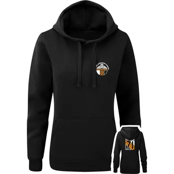 Dámská mikina Dámská mikina s kapucí CAF Legacy of 71st Airborne Battalion - černá