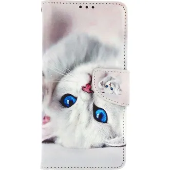 Pouzdro na mobilní telefon Pouzdro Samsung A23 5G knížkové Kočička (kryt neboli obal na Samsung A23 5G)