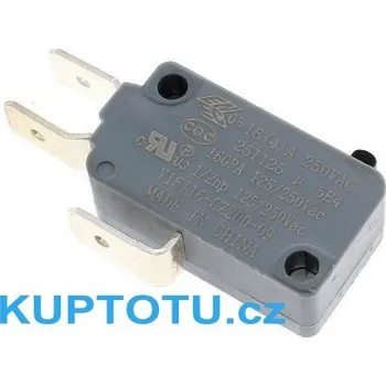 Příslušenství pro troubu Mikrospínač dveří mikrovlnné trouby Whirlpool