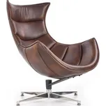 Křeslo LUXOR, barevné provedení hnědá