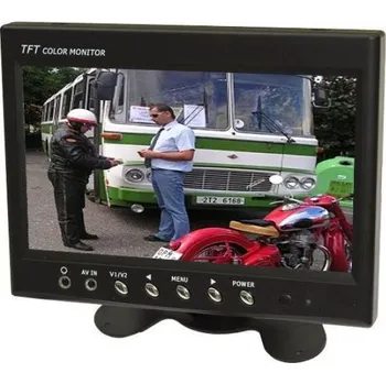 Příslušenství pro kamerový systém LCD color monitor TFT 7" CL-7016, 800x480 pix., zobrazení CCTV