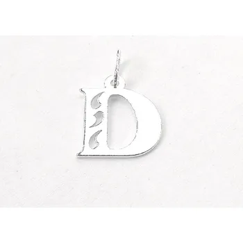 Přívěsek Stříbrné písmeno D - PA1062 (Stříbrné písmenko D , abeceda)