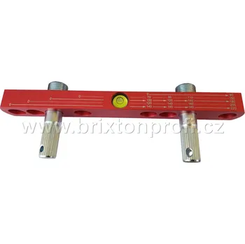 Vodováha Hliníková vodováha pro usazení vodovodních baterií ICOMAR