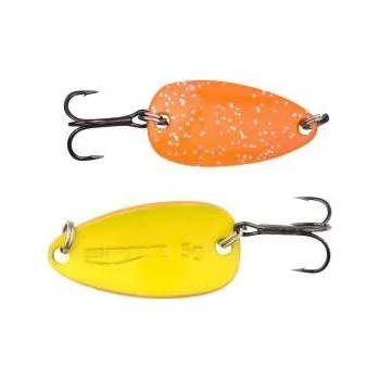 Umělá nástraha Trout Master Třpytka plandavka Leaf 5gr Fluo Orange/Yellow