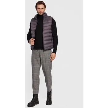 Pánská vesta Brave Soul Sportovní vesta MJK-CHADDERTON Šedá Regular Fit L