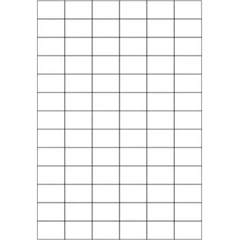 Samolepící etiketa Etikety PRINT 31,7x21,2 mm bílé (100xA4)