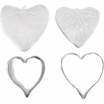 Nádoba na pečení Silikonová forma s vykrajovačkami - Listy svlačce (Morning Glory Leaf) -