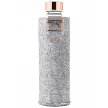 Láhev Equa Mismatch 750ml s plstěným obalem Rose Gold