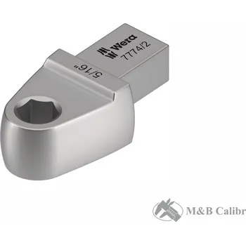 Sada nářadí Wera Nástrčný nástroj s adaptérem na bity 7774/2 Wera, 5/16", 9x12 mm