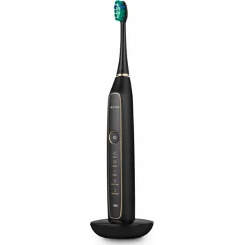 Masážní přístroj Sonický zubní kartáček Seysso Gold Black SE03B