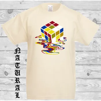 detske-levne-bavlnene-tricko-potisk-tajici-Rubikova-kostka Barva: Natural - přírodní, velikost: 128