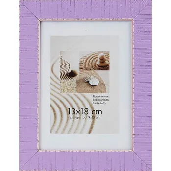 Rám na obraz Fotorámeček Riboon 15x21, fialový