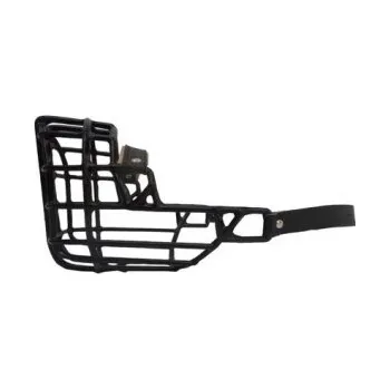 Náhubek pro psa Náhubek CHOPO černý gumoplast pitbull fena