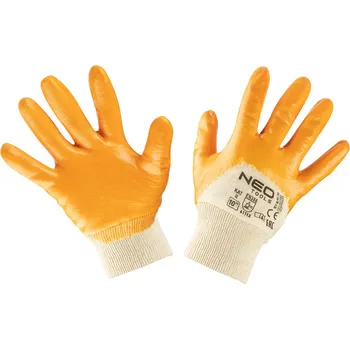 Pracovní rukavice NEO TOOLS Pracovní rukavice, bavlna, částečně pokryté nitrilem, 4111X Velikost: vel.8