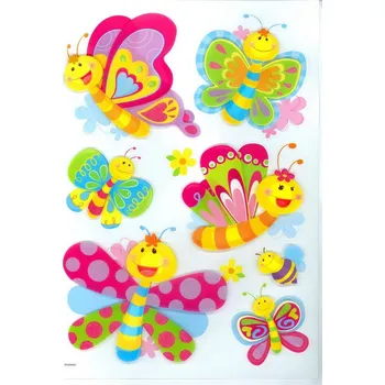 Hračka Small Foot 3D dekorativní nálepka motýlí přátelé