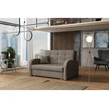 Křeslo Nábytek PEGAS s.r.o. Rozkládací křeslo Vivian Gold II Aragon hnědošedé