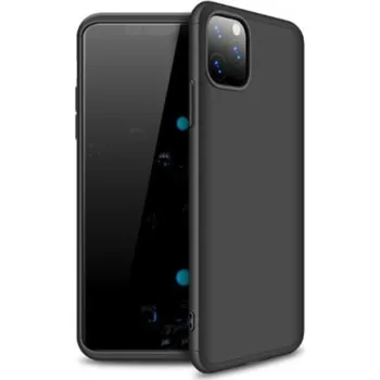 Pouzdro na mobilní telefon Ochranný 360° celotělový plastový kryt pro Apple iPhone 11 Pro Max - černý
