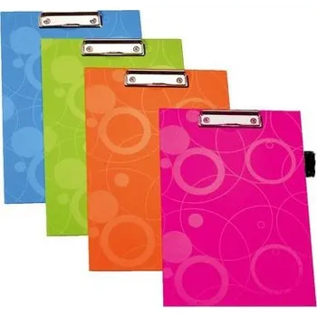 podložka Neo Colori A4 s klipem a úchtem na tužku