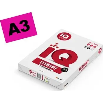 Kancelářský papír kancelářský papír IQ Economy A3, 80g, 500 listů
