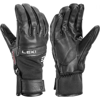 Rukavice LEKI Lightning 3D, Black-White 23/24 6,5